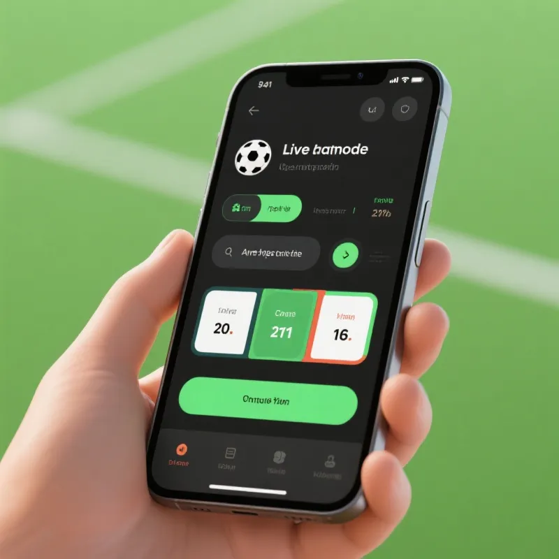 Live Score App Interface