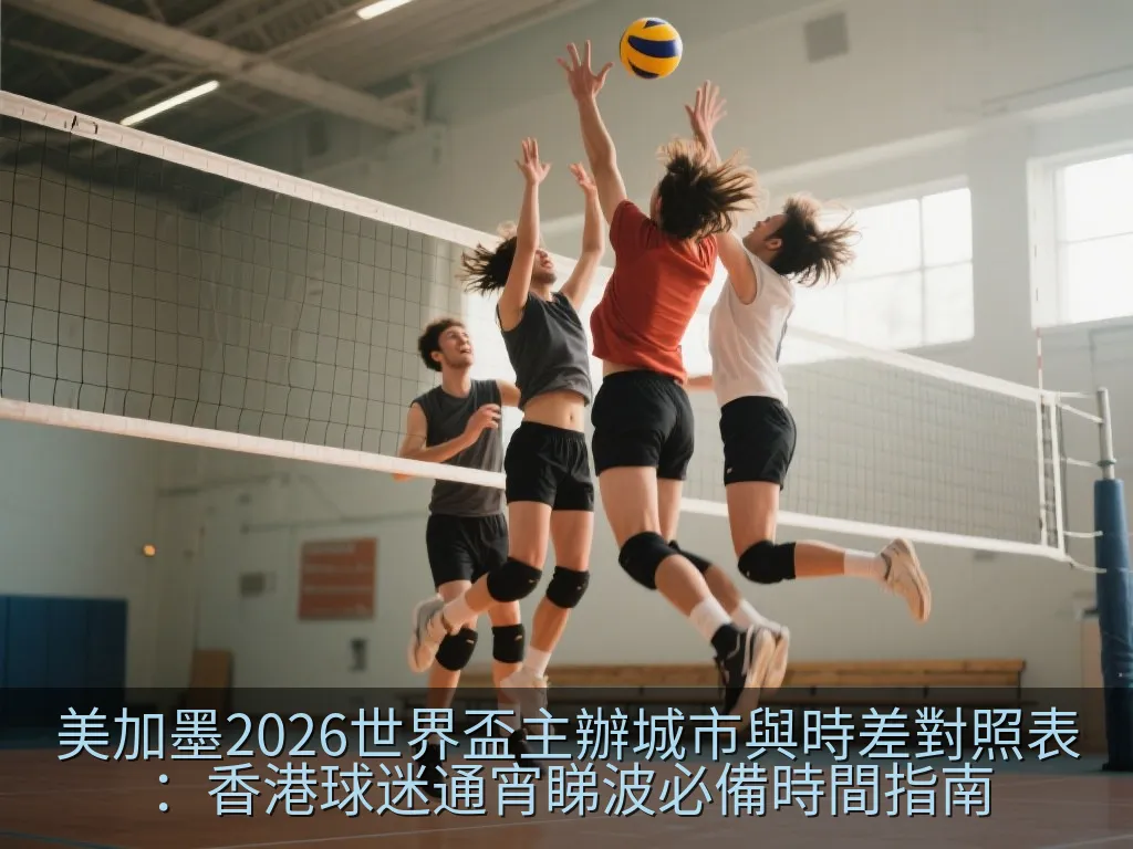 美加墨2026世界盃主辦城市與時差對照表：香港球迷通宵睇波必備時間指南
